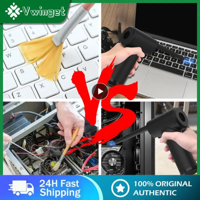 

Black Dust Blower Adjustment Cleaning Dust Collector Multi-purpose Portable Computer Dust Collector Dust Collector Small