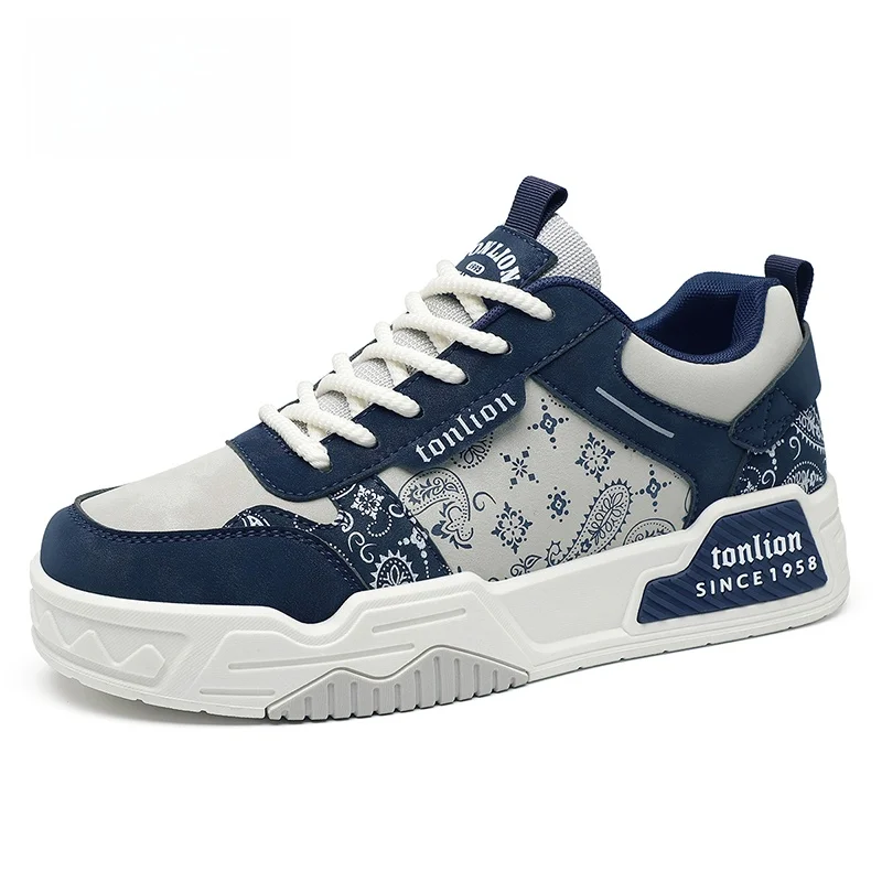 Tang Shi Men's Casual Shoes Autumn and Winter New Fashion Trendy Sneakers Wear-Resistant Non-Slip Fa...