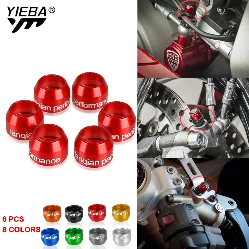 

CNC Aluminum Motorcycle Accessories Universal Billet Bleed Valve Cover Cap Kit For Ducati MULTISTRADA 620 950 950S 1000 1100