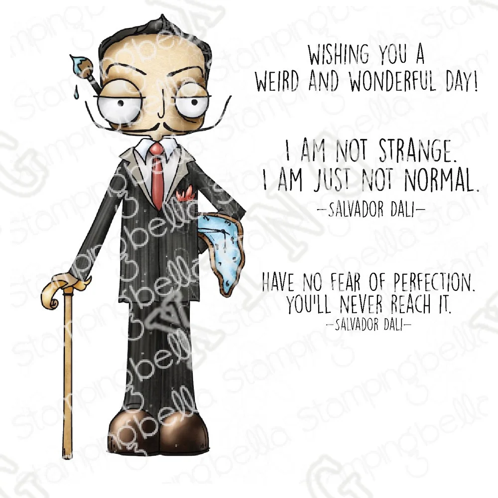 

2022 New Hot Sale Metal Cutting Dies Oddball Dali Silicone Stamps Set Scrapbook Diy Greeting Card Craft Decorate Embossing Molds