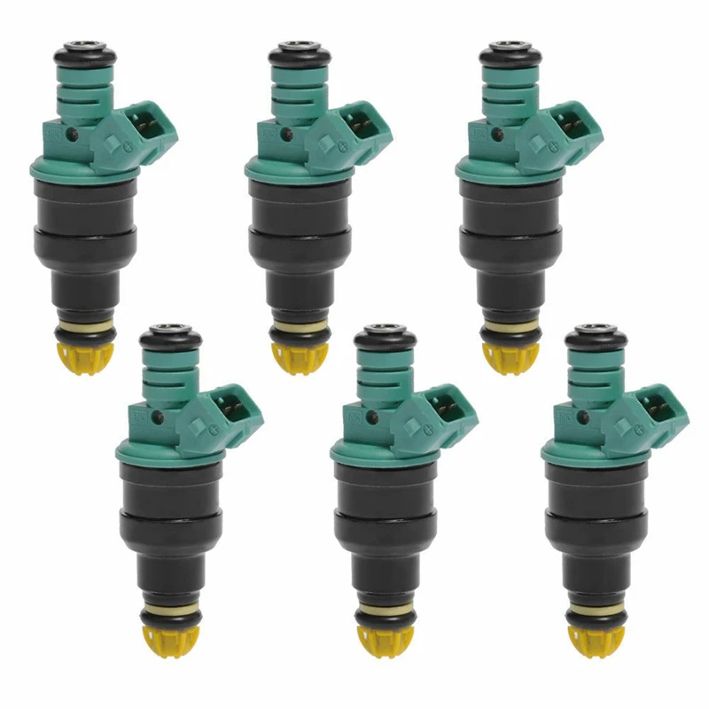 

6PCS Fuel Injectors 0280150415 For -BMW 323I 325I 525I M3 Car Accessories