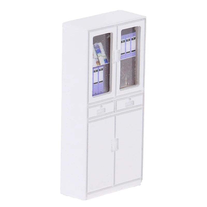 

1Pcs Miniature Dollhouse File Cabinet Model DIY Decoration Bedroom Furniture