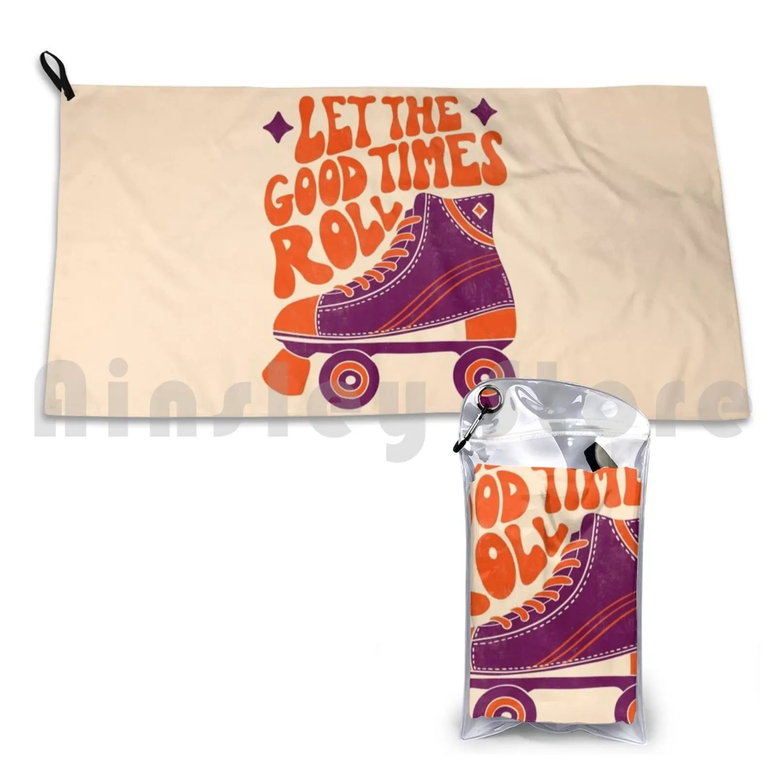 

Let The Good Times Roll Банное полотенце из микрофибры