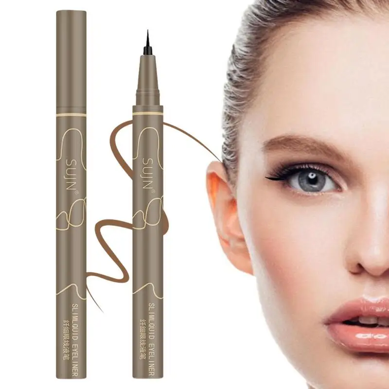 

Eyeliner Liquid Liner High-Pigmented Extra-Fine Ink Eyeliner Smudge Resistant Long Lasting Eyeliner All Day Waterproof Eyeliner