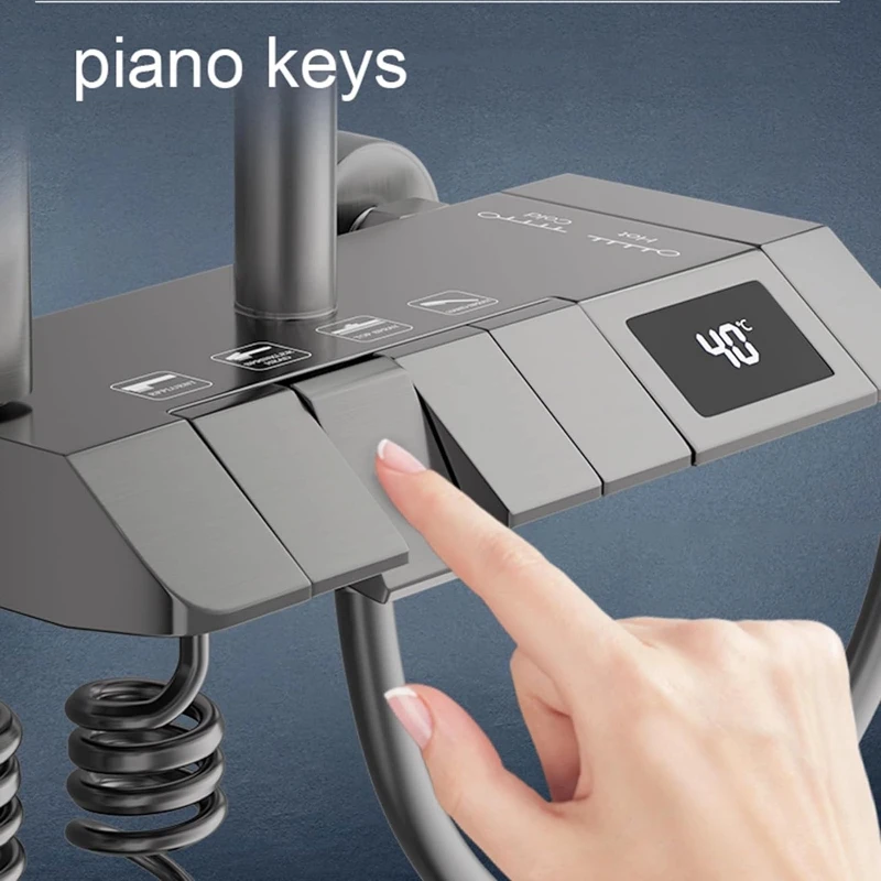 Умный Цифровой душевой комплект полная Душевая система для ванной комнаты