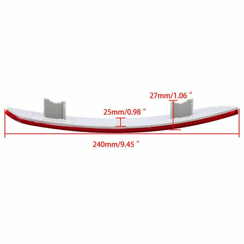 Автомобильный отражатель для заднего бампера подходит BMW 5 серии F10 F18 седан 535I 550I