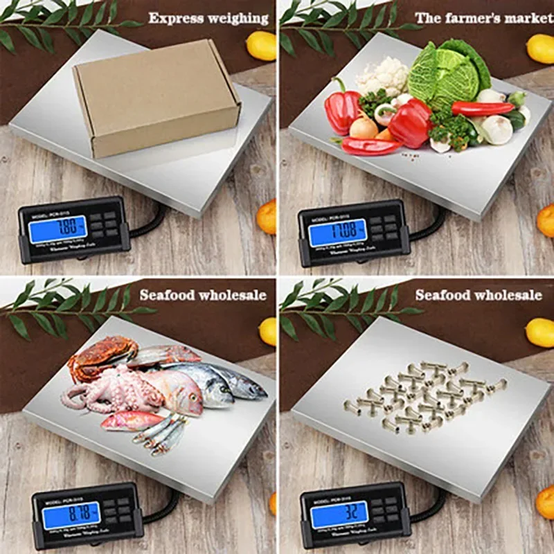 Раздельные электронные весы 200 кг коммерческий малый вес 50 г высокоточные