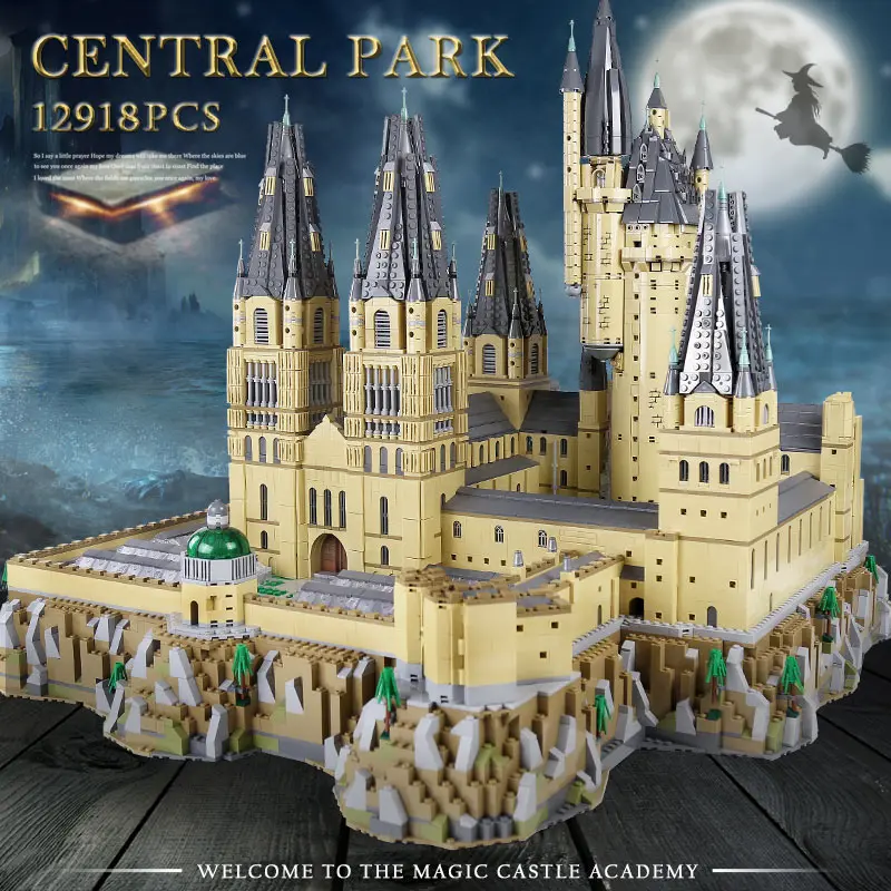IN STOCK S7315 Movie Assembly Toys MOC-30884 Magic Castle Model Building Blocks Bricks Kids Christmas Gifts 71043 16060