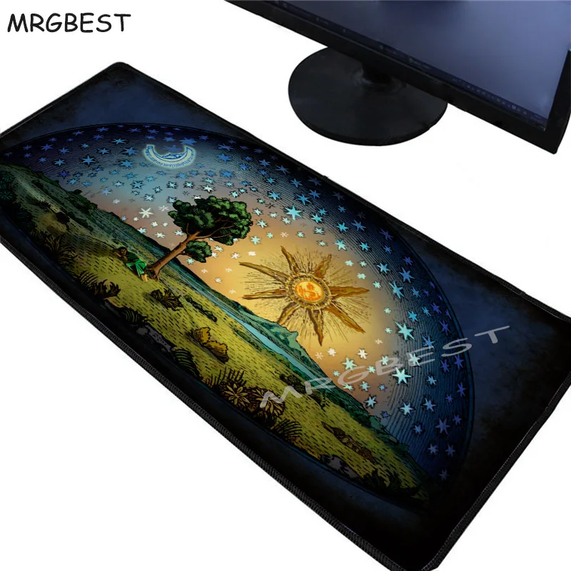 

MRGBEST Van Gogh Mouse Pad 70x30/90x40cm Xl Laptop Mousepad Ancient Art Game Mousemat Gamer Keyboard Notebook Lockedge Mouse Pad