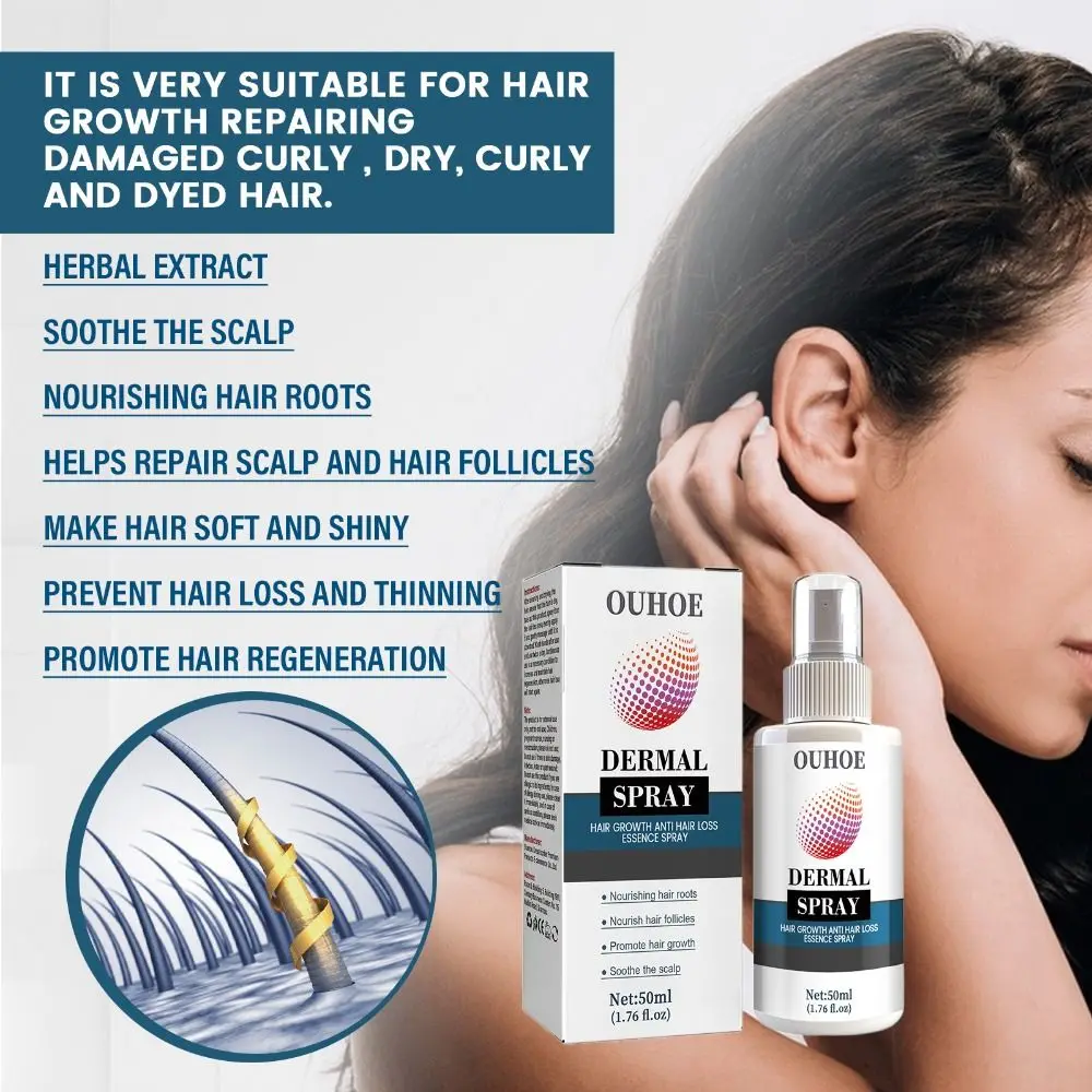 Anti-fall Solid Hair Repair Hair Dry Frizz Nourishing Thick Hair Essence 50ml