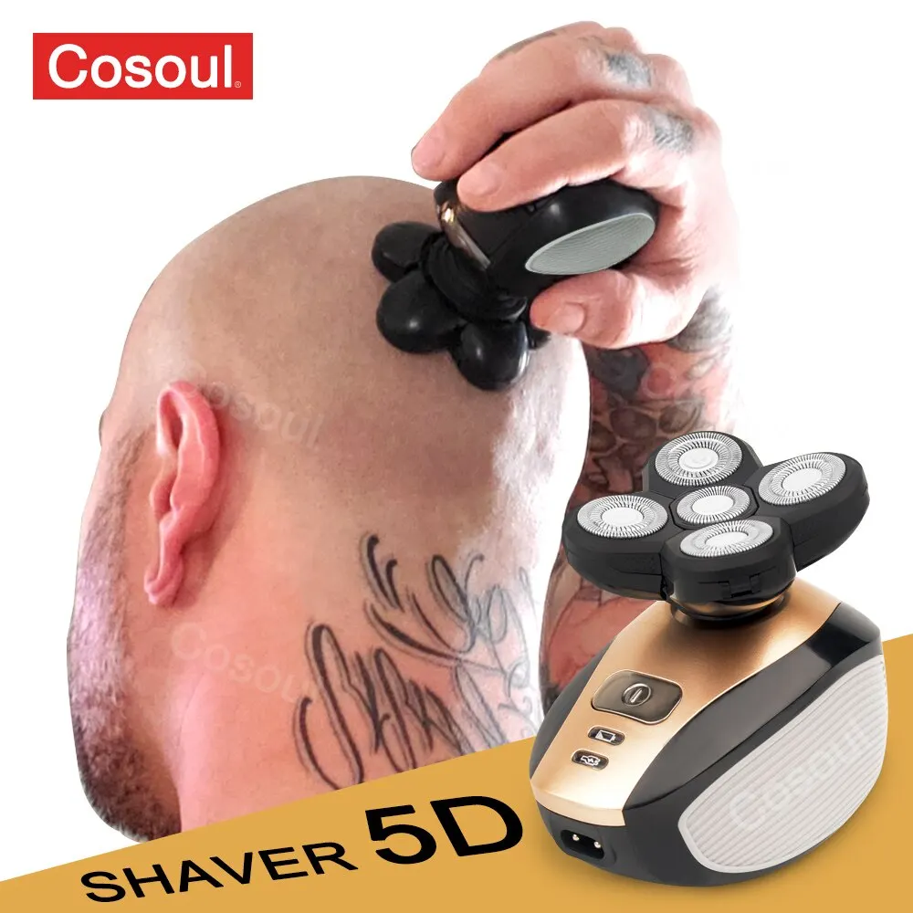 Bald Head Hair Shaver Electric Shaver for Men Rechargeable E