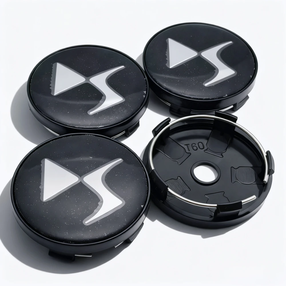

Комплект Из 4 Колпачков Для Центра Диска С Логотипом DS, 60 Мм/56 Мм, Защитные Заглушки Для Центральных Колпаков Колес DS3 DS5