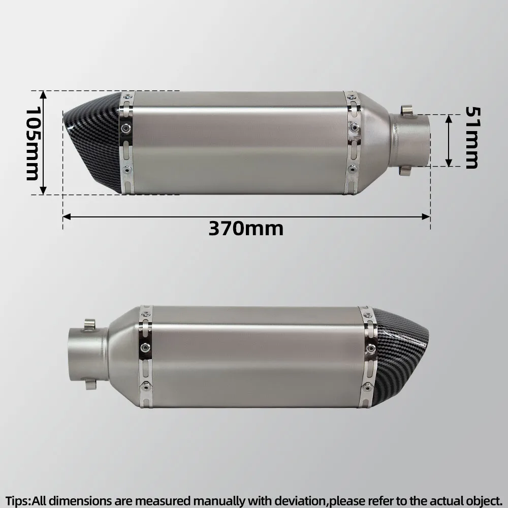 Глушитель Slip-on для выхлопной системы Z300, Ninja250, Z250, Ninja300, Z300 2012-2016, средняя труба для мотоциклов, гоночная, для стритбайков, выхлопная труба (art.: 3920dacb7ddfb) - 3920dacb7ddfb