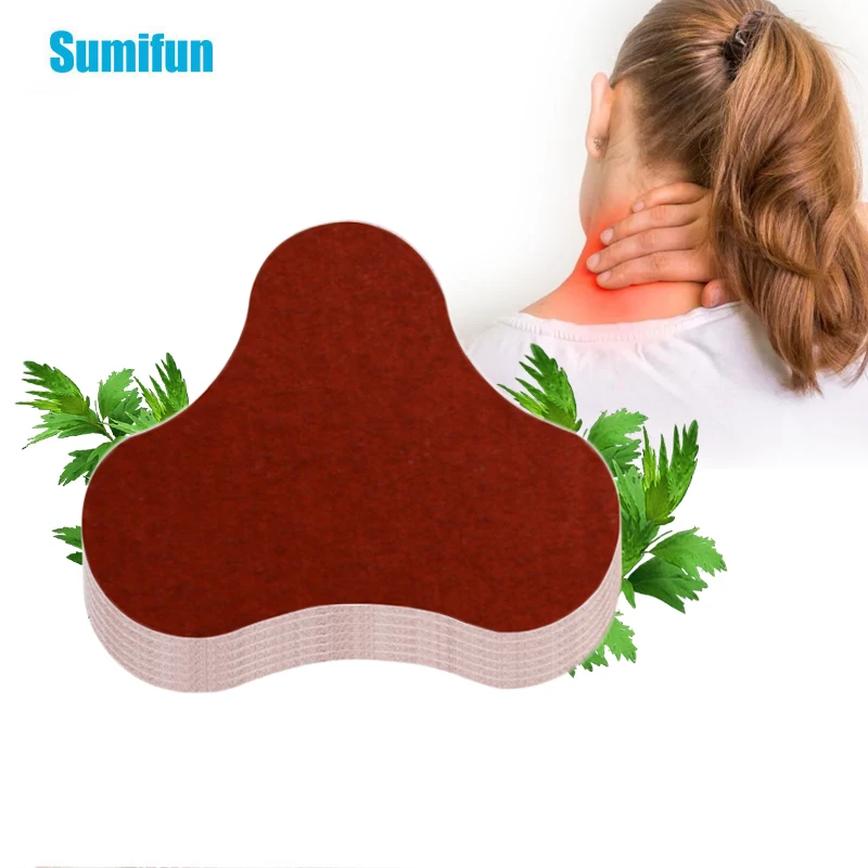 

24Pcs Red Cervical Plaster Rheumatoid Arthritis Patch Wormwood Extract Neck Shoulder Body Joint Ache Pain Relieving Sticker