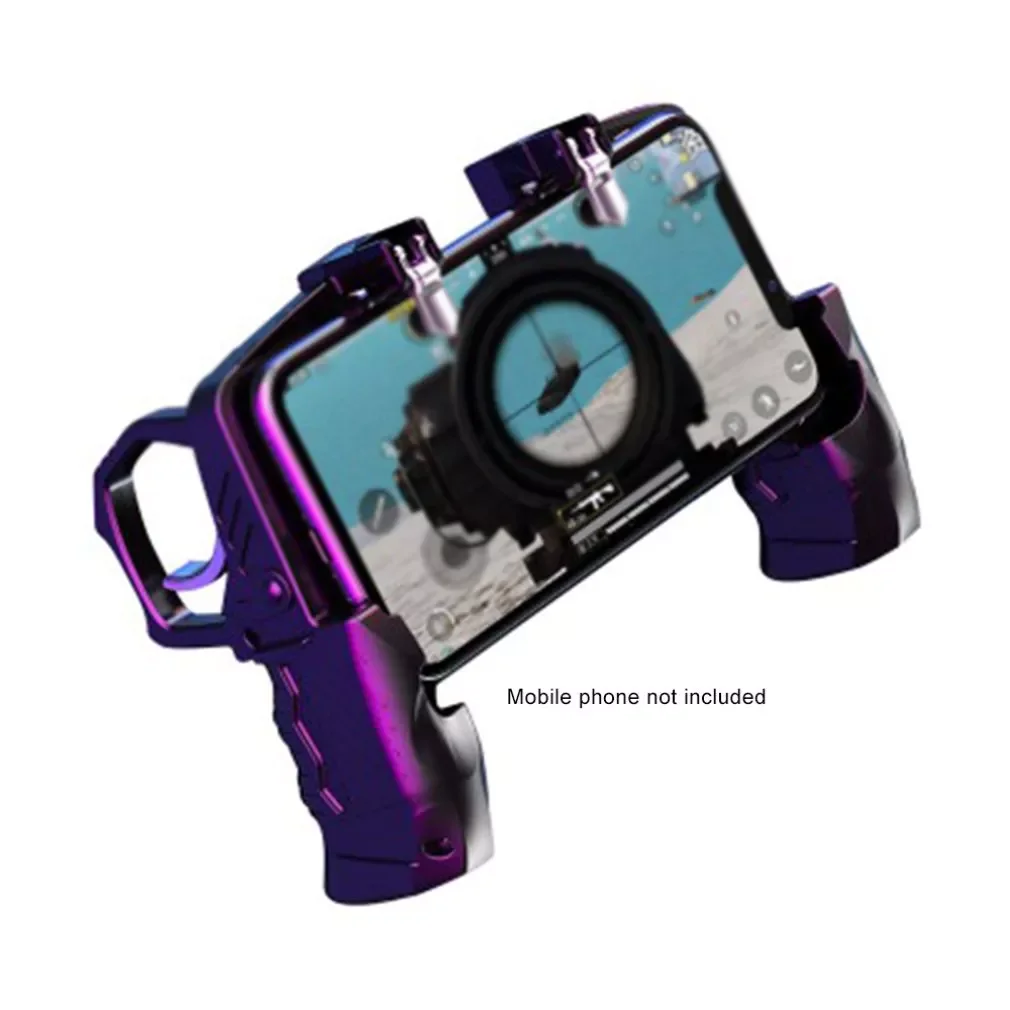 

NEW2022 Gamepad ABS Metal Ergonomic Grip Mobile Game Auxiliary Buttons For Shooting Games Game Assist Joystick Aiming Button