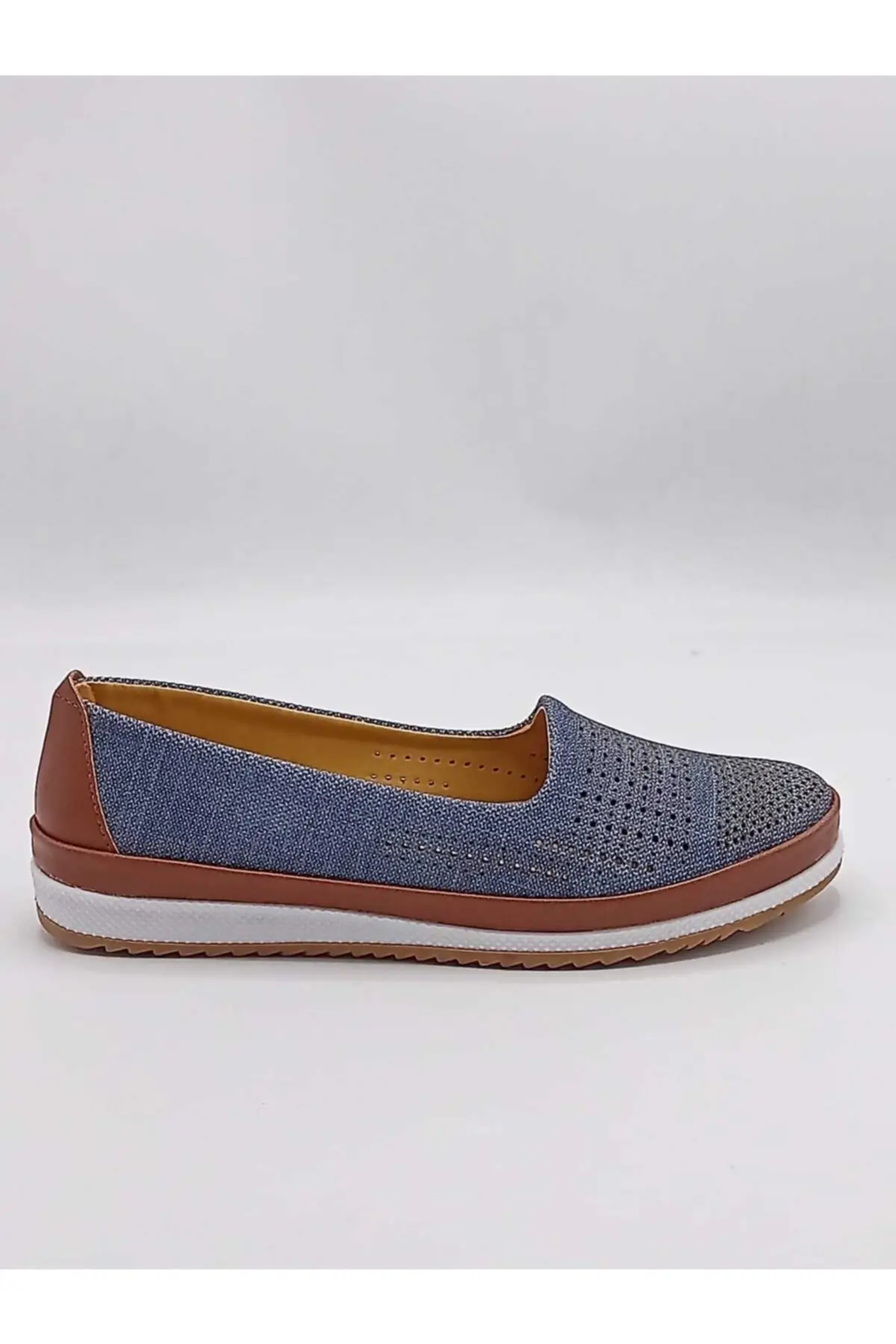 

Women Flats Shoes Ayzen Orthopedic Blue Daily Mom Fashion Flats For Ladies Casual Shoes Elegant Flat Summer Footwear