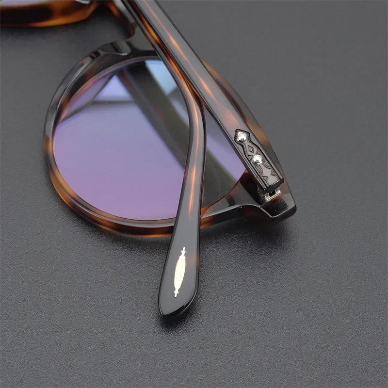 Женские очки в стиле ретро винтажные ацетатные круглые для близорукости с