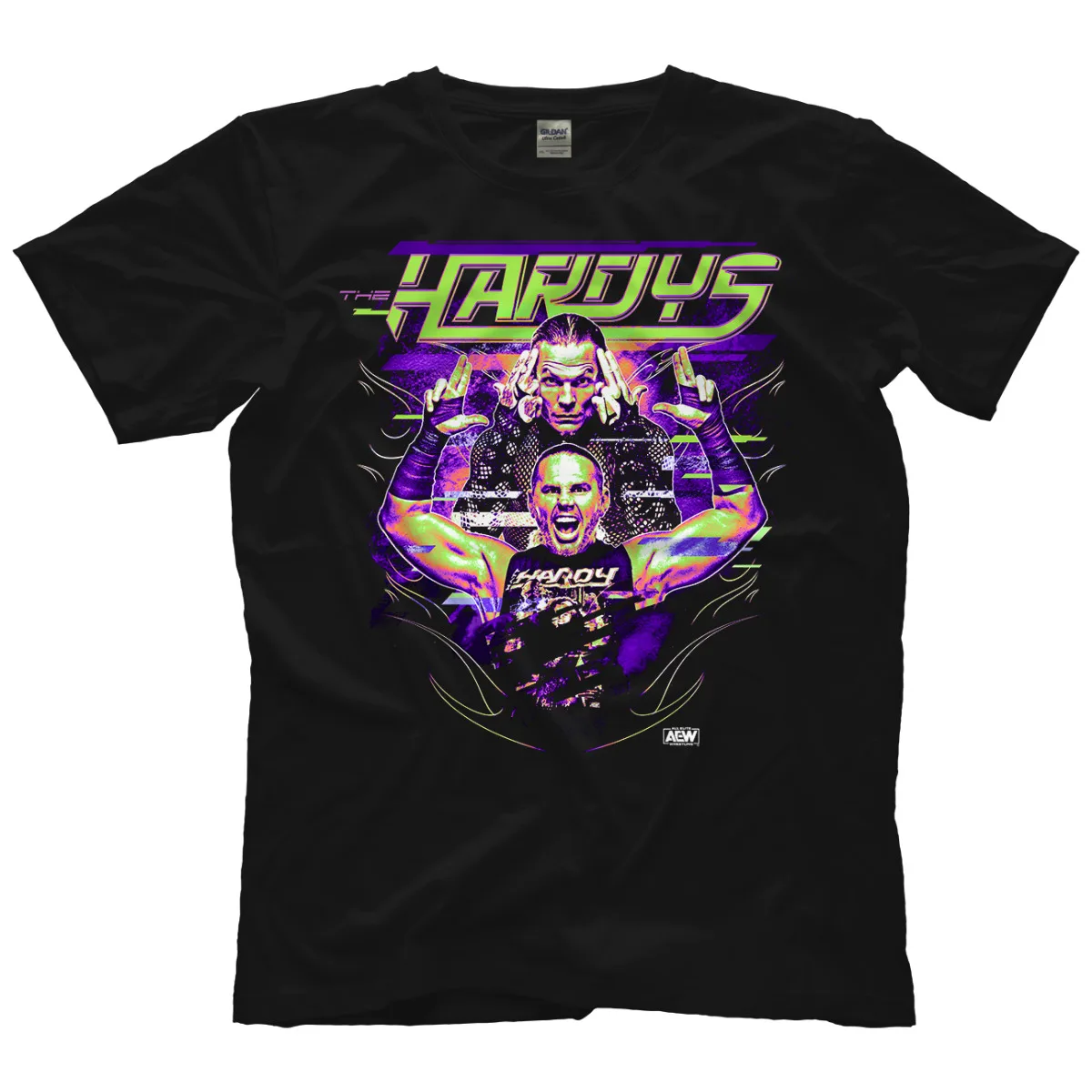 Официальная футболка The Hardys - 2 the Extreme AEW