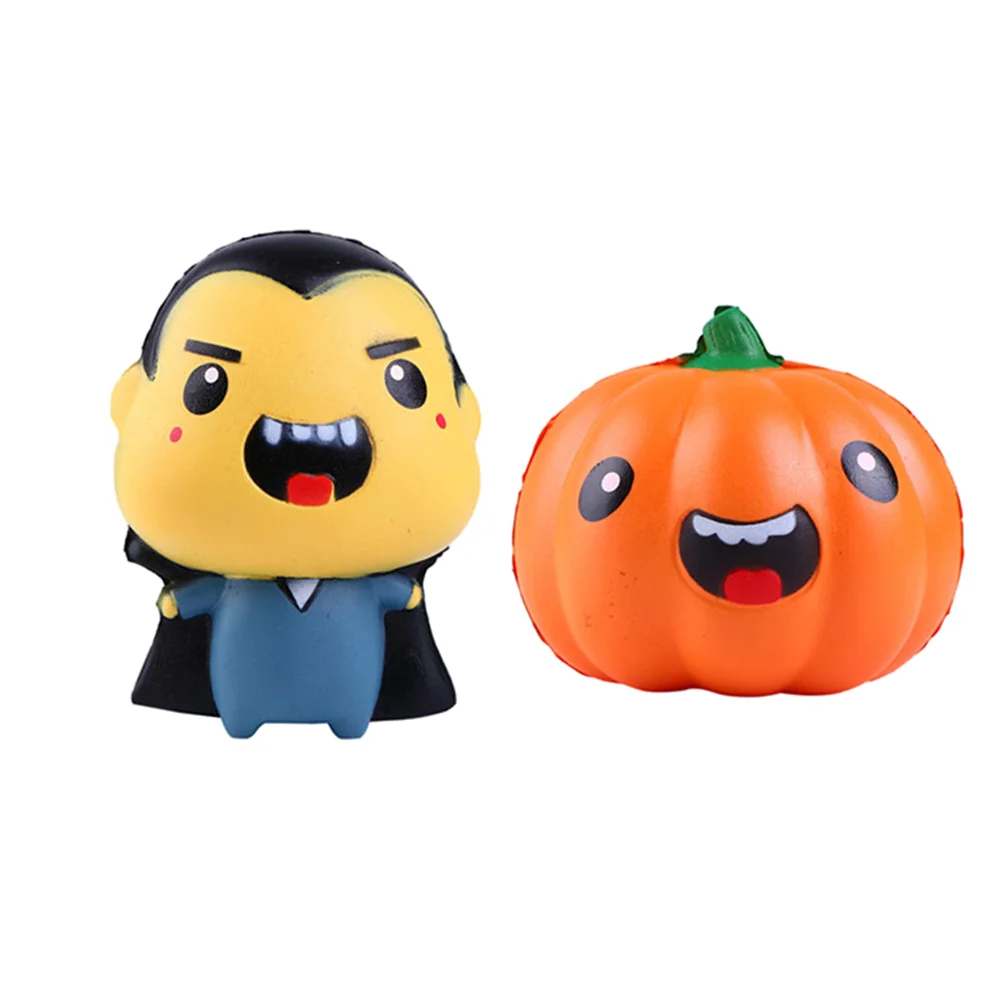 

Halloween Stresspumpkinsqueeze Party Hand Pressure Slow Play Sensory Kids Favors Animal Decompression Rewards Decorations