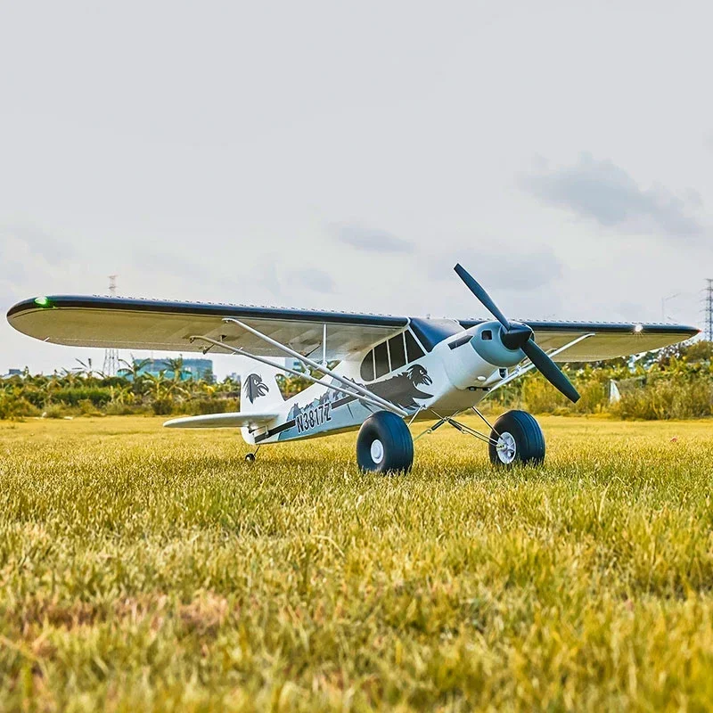Модель самолета с дистанционным управлением J3 Piper Super Cub Pnp Rtf тренер Электрический