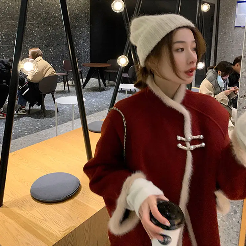 

DSDDSIU2022012502 leather 2022 jacket short warm Hooded Autumn And Winter free shipping