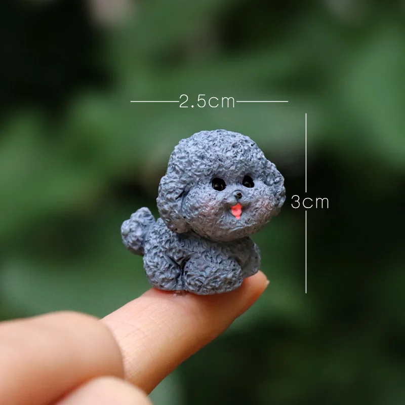 Миниатюрная фигурка собаки MOONBIFFY из смолы