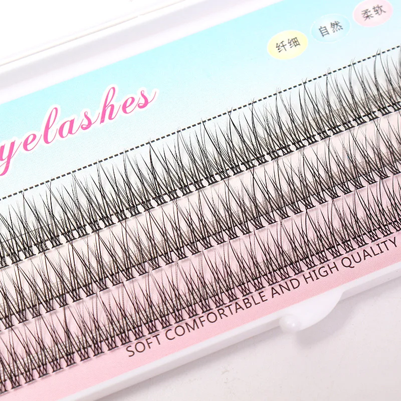 120 шт./коробка накладные ресницы из натуральной норки