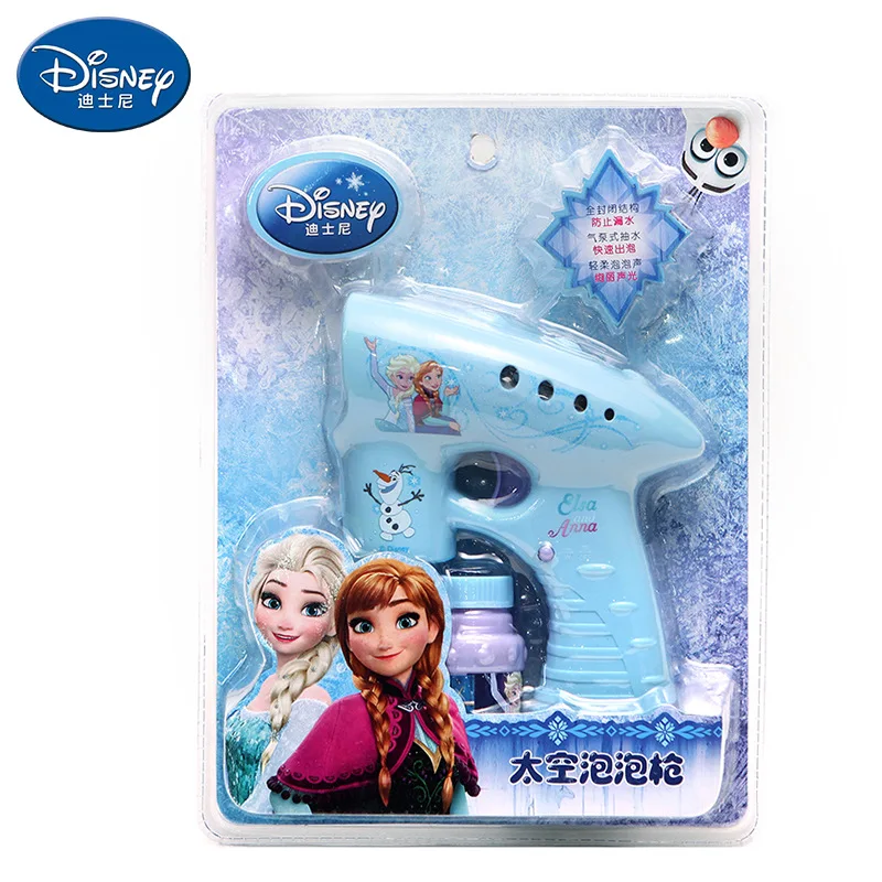 frozen elsa anna snow girls Cartoon Bubbles Machine Disney cars Outdoor Fun Maker Party Toy Without bubble liquid |