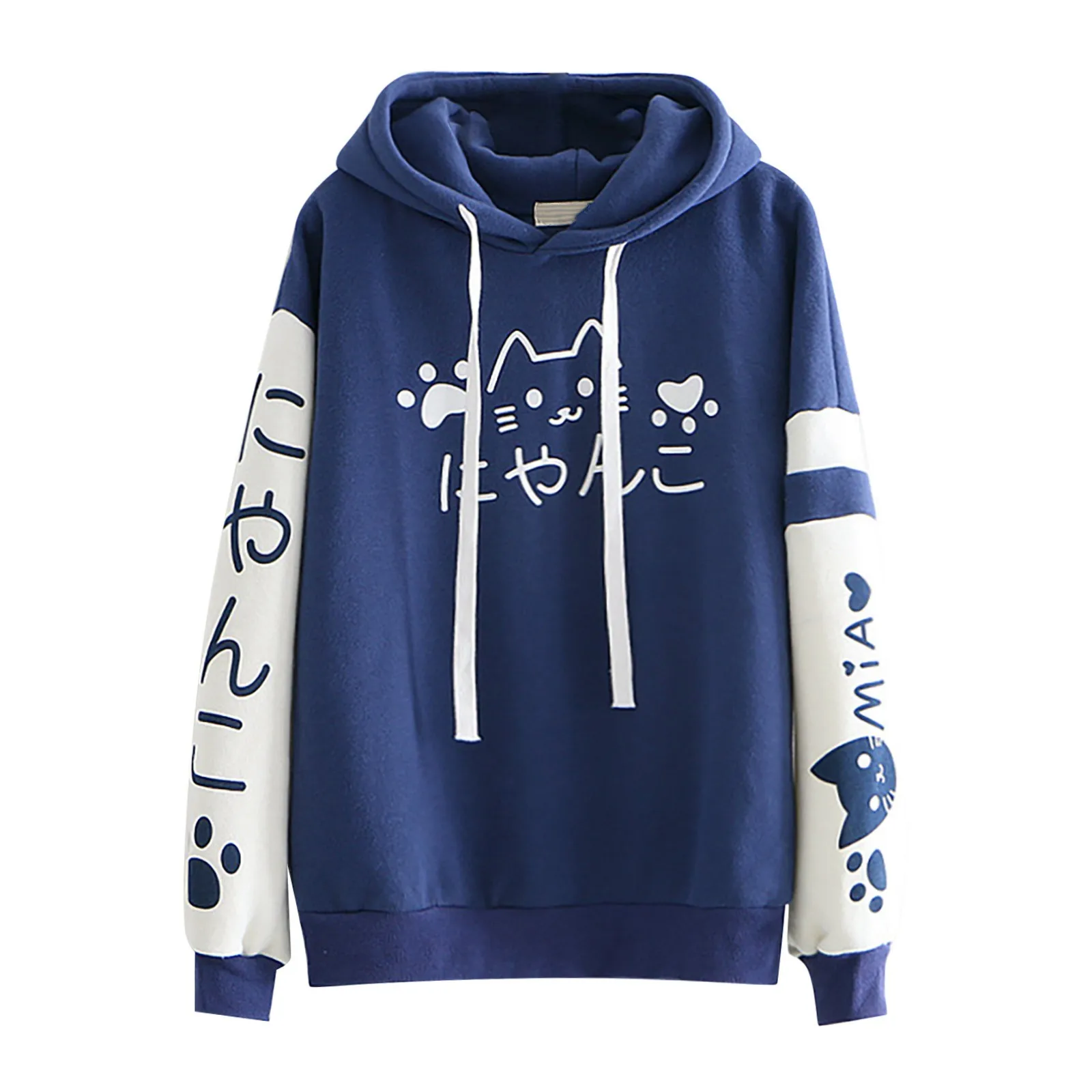 

Женская флисовая толстовка с капюшоном и длинным рукавом