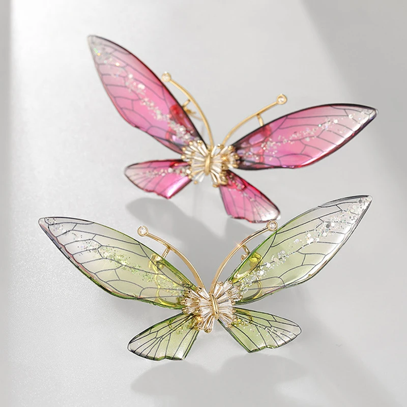 

Butterfly Brooches for Women Dragonfly Lapel Pins for Dress Suit Party Accessories Woman Brooch Pin Insect