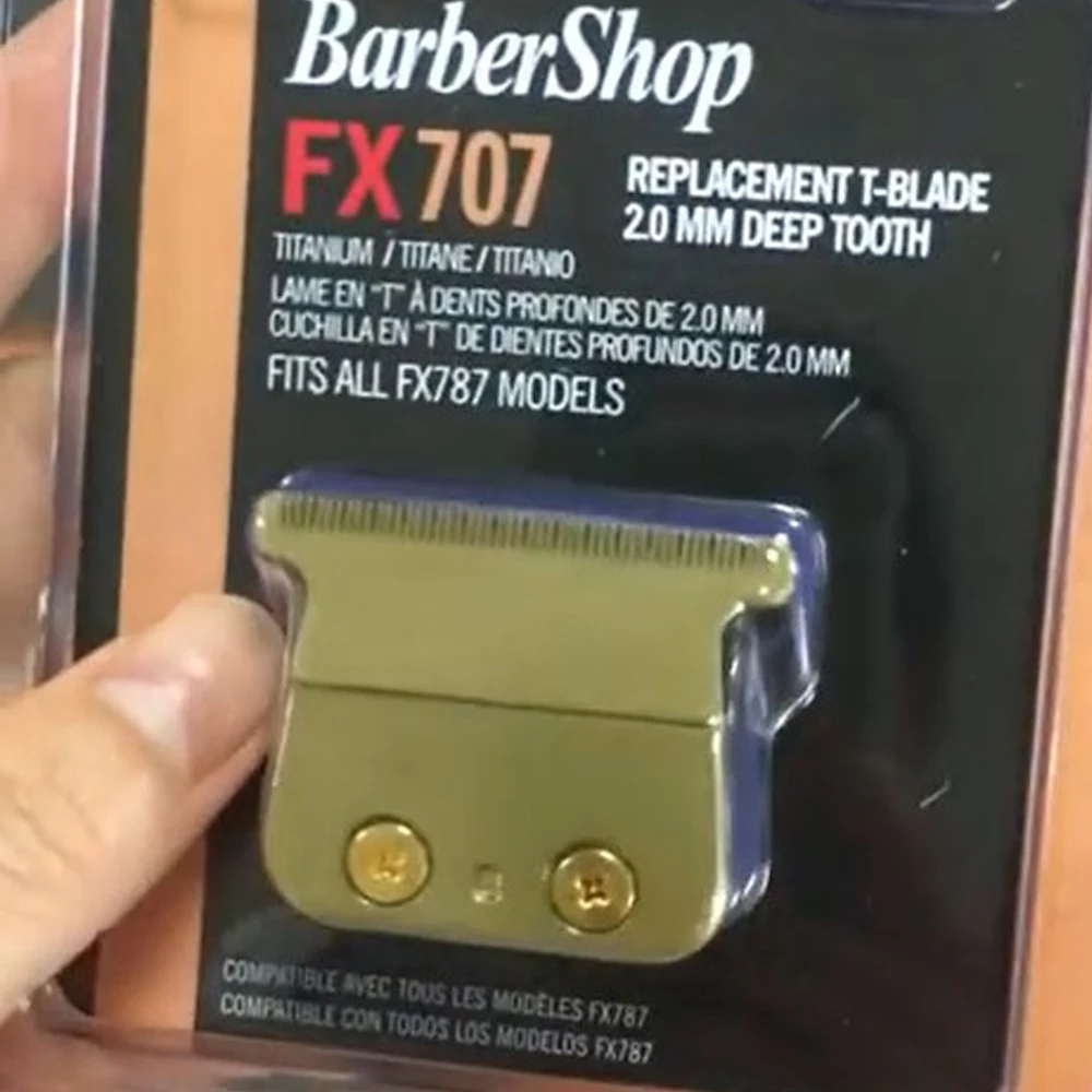 Фото Лезвие для машинки для стрижки волос из нержавеющей стали для Babyliss FX707/FX870, триммер, сменные лезвия, аксессуары для парикмахера №3