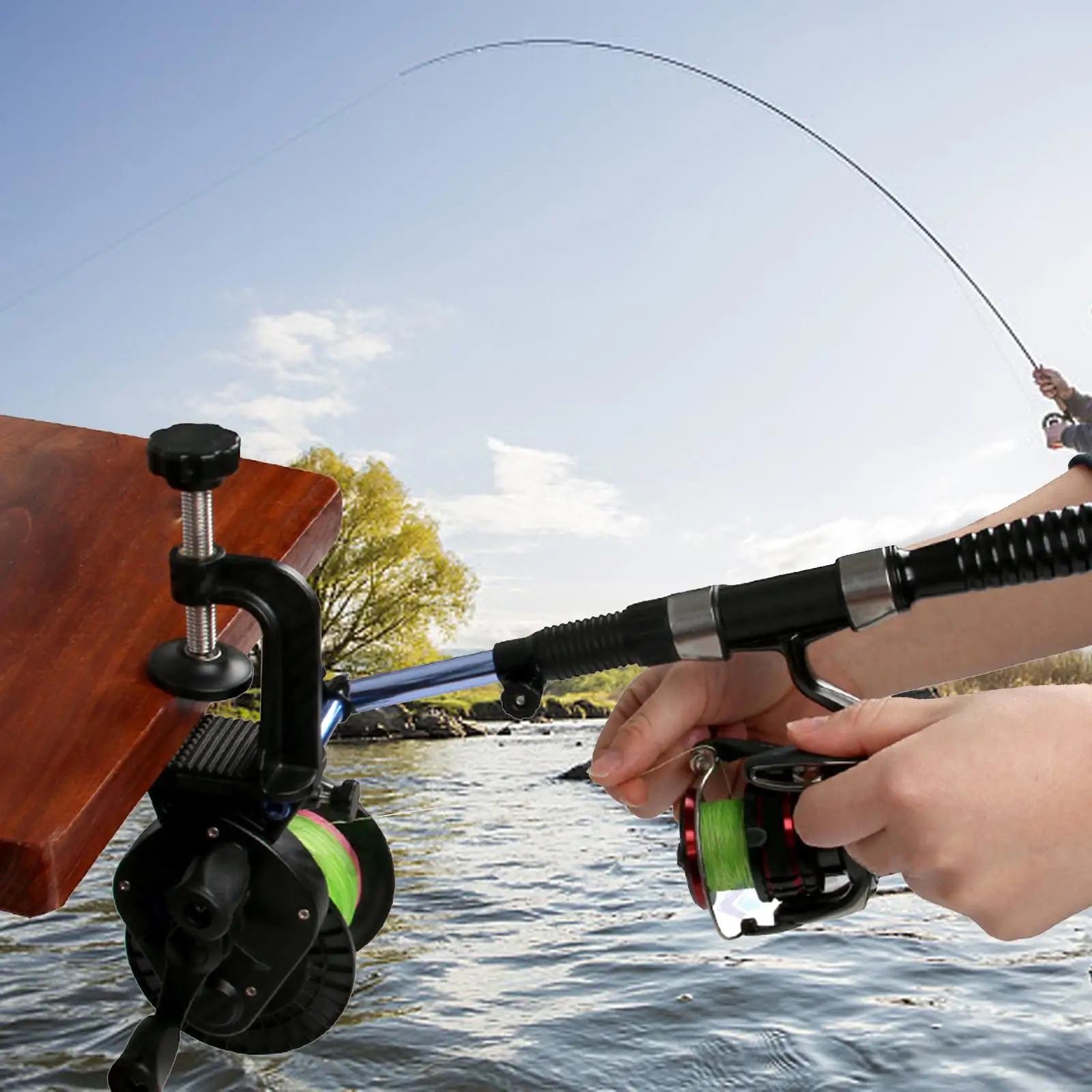 

Fishing Line Spooler Winder Accessories Fishing Reel Spooler