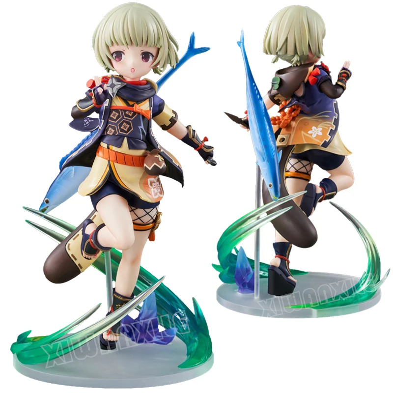 

Фигурка аниме Genshin Impact Sayu, 19 см, экшн-фигурка Genshin Impact Klee, фигурка ганью/паймон/Ху Тао, Коллекционная модель, кукла, игрушки