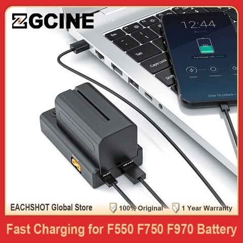 Zgcine NPF 7800mAh F550 F750 F970 аккумулятор быстрое зарядное устройство внешний аккумулятор для камеры SONY HVR-HD1000 HVR-HD1000E HVR-V1J