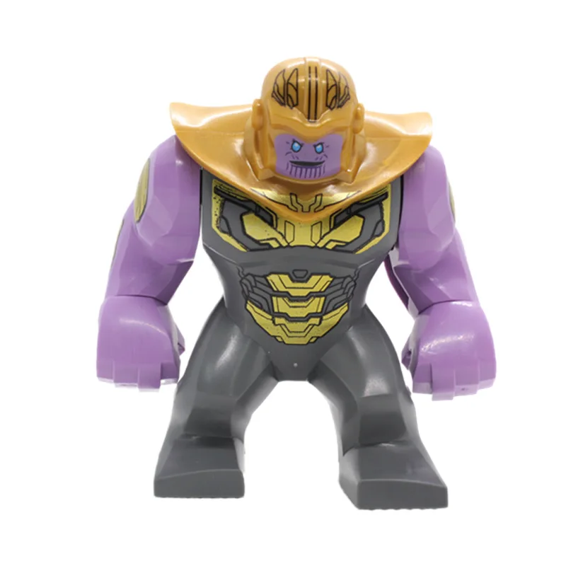 Мини-кукла Marvel 3D Халк модель героя кукла-конструктор для детей подарок