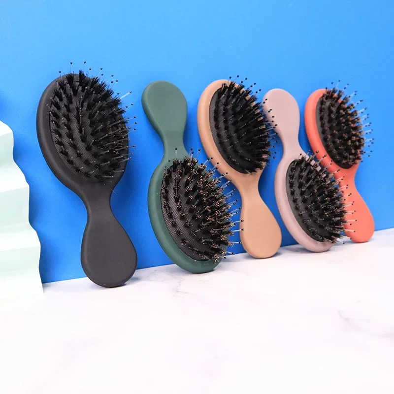 Портативная Карманная Щетка Для Волос Массажная Расческа Салона Укладки