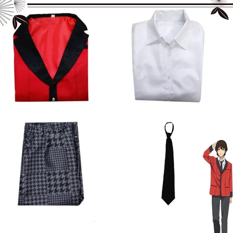Cosbao Anime Kakegurui Yumeko Jabami Momobami Kirari Meari Saotome Yumemite Yumemi Cosplay Costume Suits Skirt Halloween Carniva