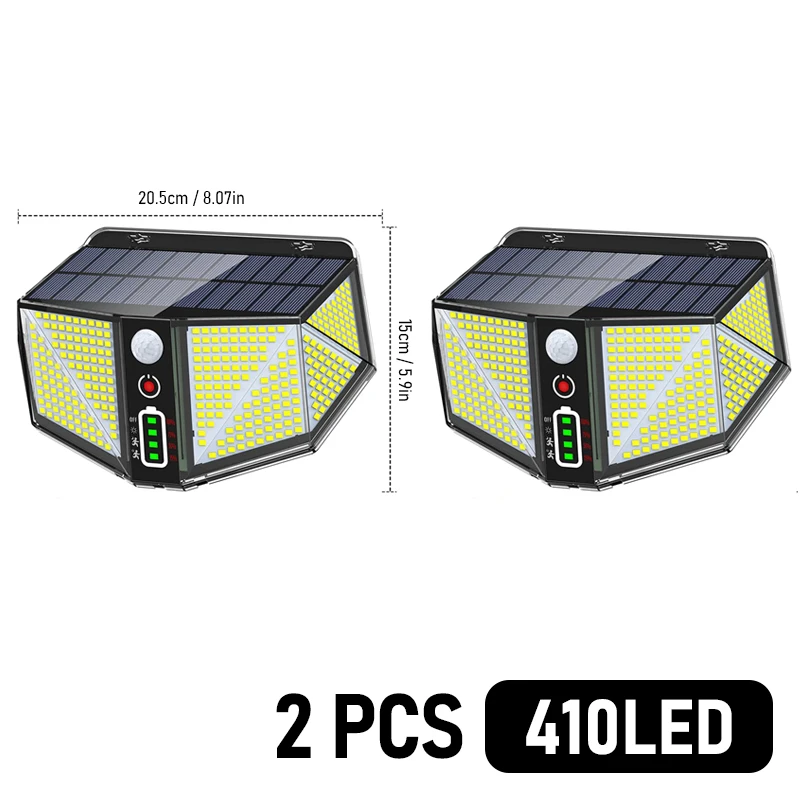 

GOTOBE Солнечная лампа 410 LED