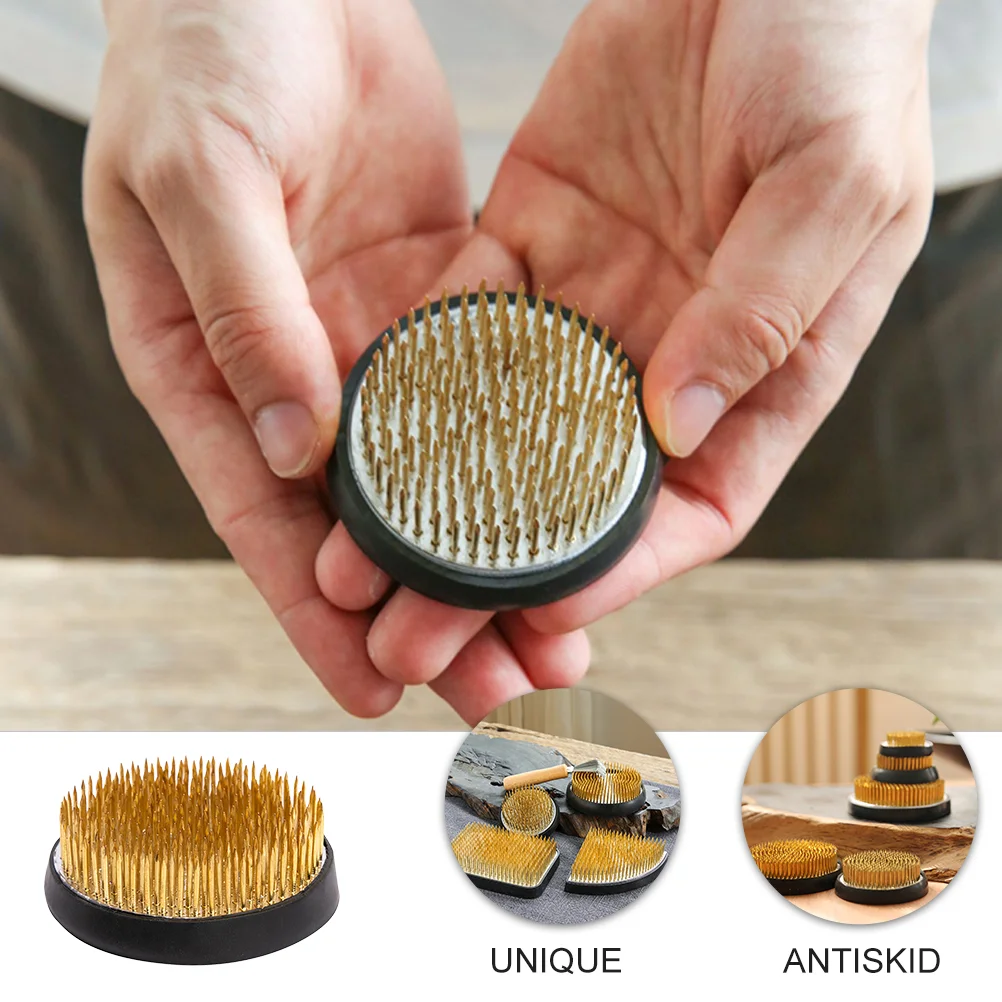 

1pc Flower Pin Needle Holder Fixing Base Flower Arrangement Craft Tool