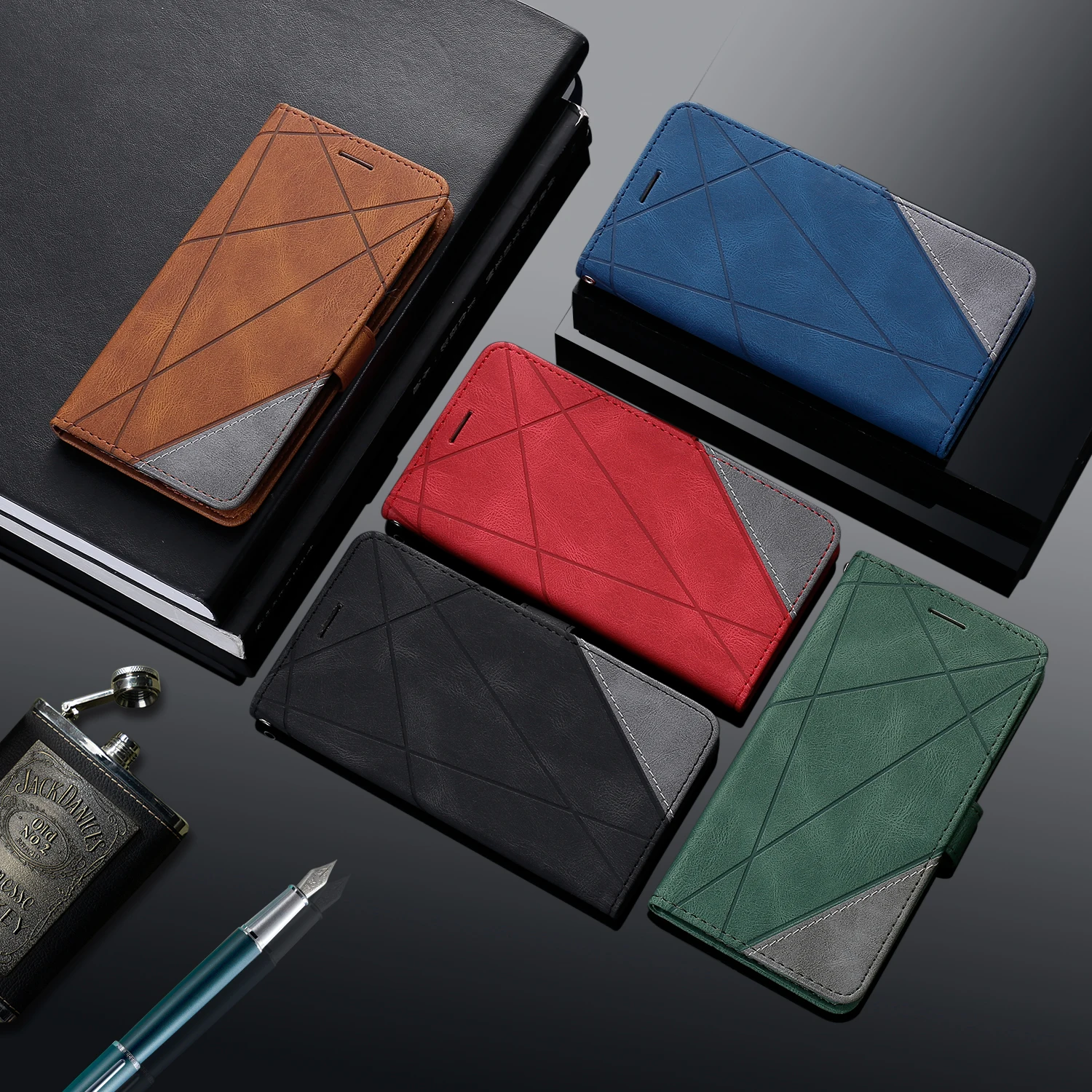 

Vintage Cover For Samsung Galaxy S20 FE Note 20 10 9 8 S20 Plus S10 S10E S9 S8 A21s A51 A71 A520 A7 2018 A750F A6 Flip Case