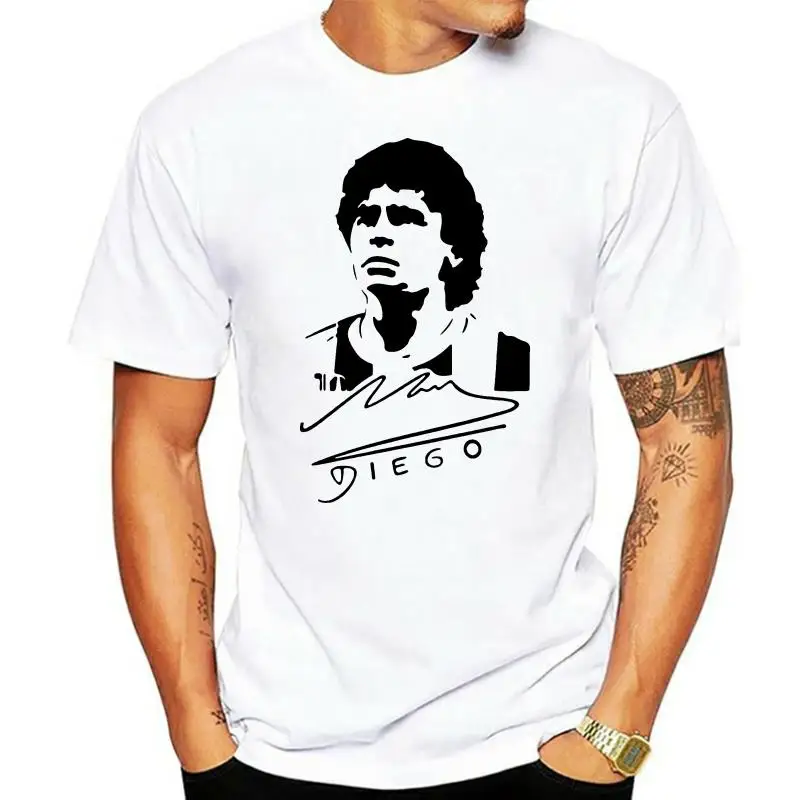 

T-SHIRT MAGLIA DIEGO ARMANDO MARADONA NAPOLI CALCIO VINTAGE ANNI Football Cool Casual pride t shirt men Unisex Fashion tshirt