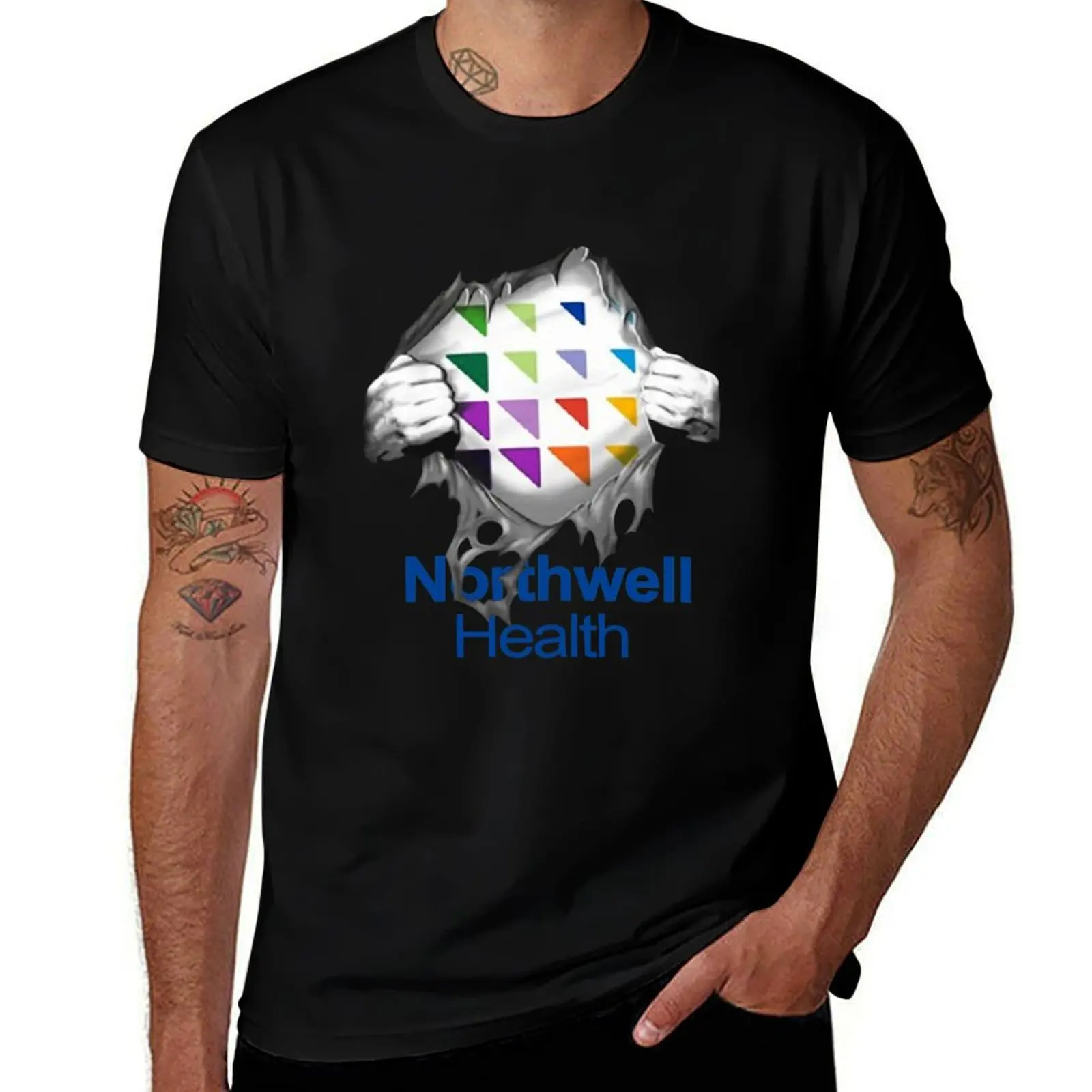 Фото Набор футболок B_l_o_o_d Insides Northwell Health, футболка с изображением SVG, футболка с рисунком, футболка с надписью 