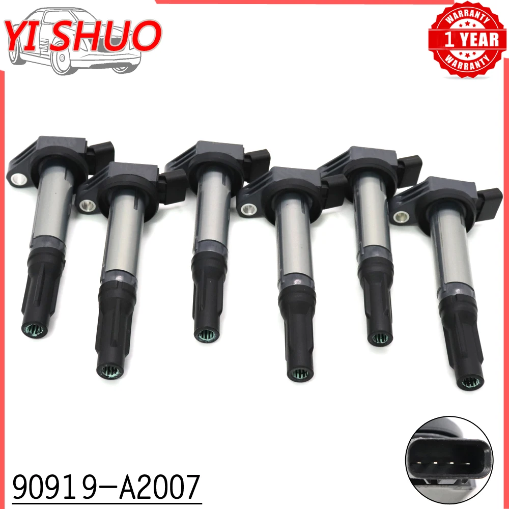 Автомобильная Катушка зажигания для Toyota Avalon Camry Rav4 Sienna Venza Highlander Lexus ES350 RX350 RX450h 05-16