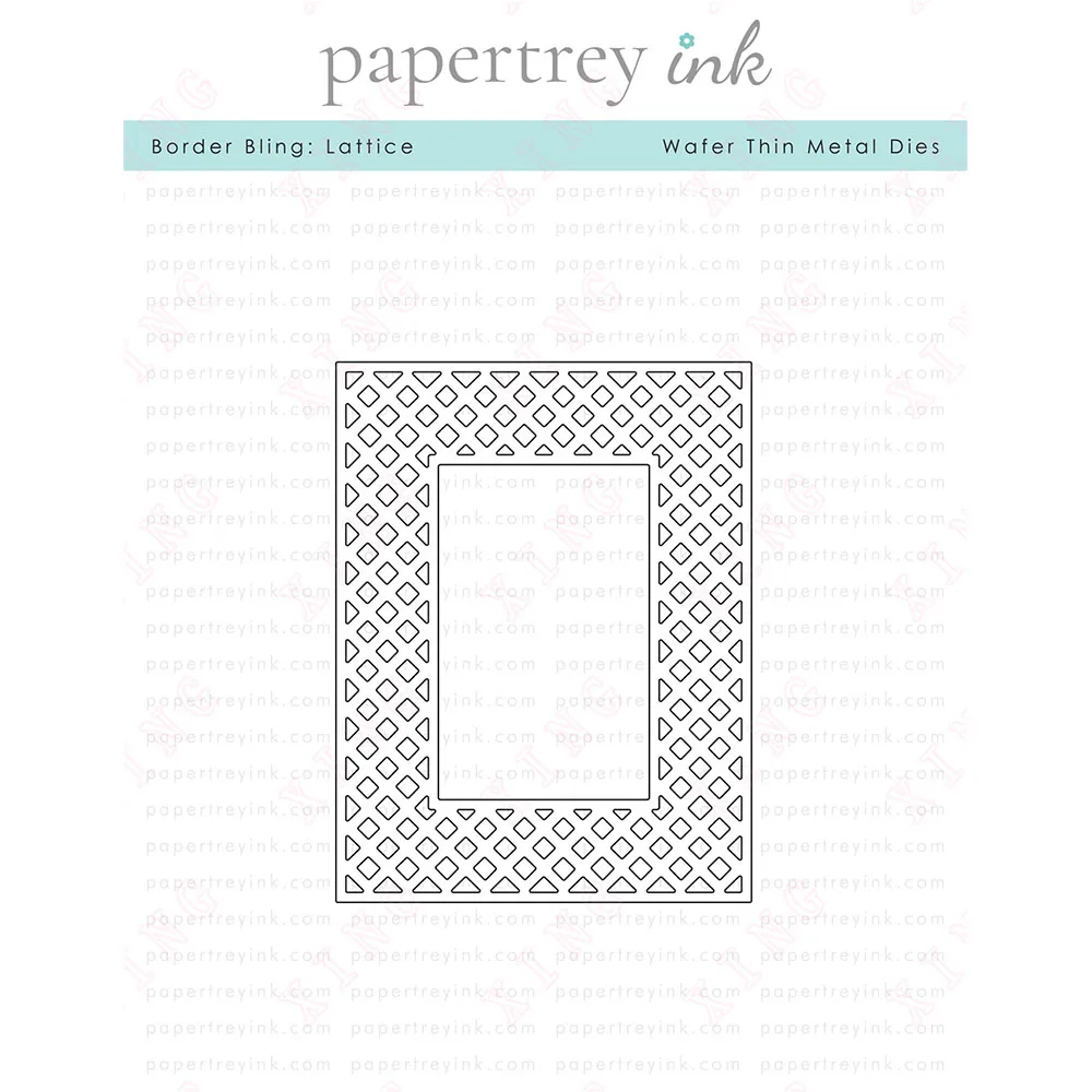 

New Scrapbook Paper Decoration Embossed Mold Metal Cutting Dies Diy Greeting Card Handmade Craft Album Border Bling: Lattice Die