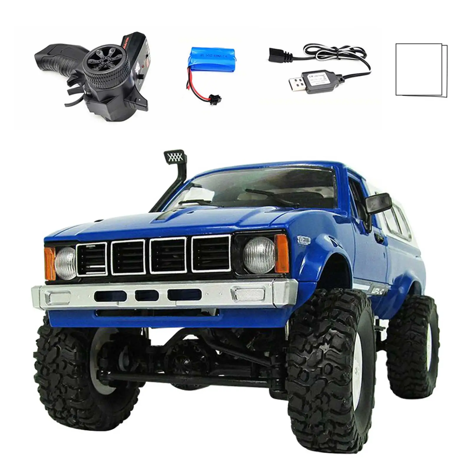 

Pickup Speed DIY 4WD Children RC Car Model Toys Remote Control Climbing Vehicle Truck Electric Kids Gift Racing For WPL C24-1
