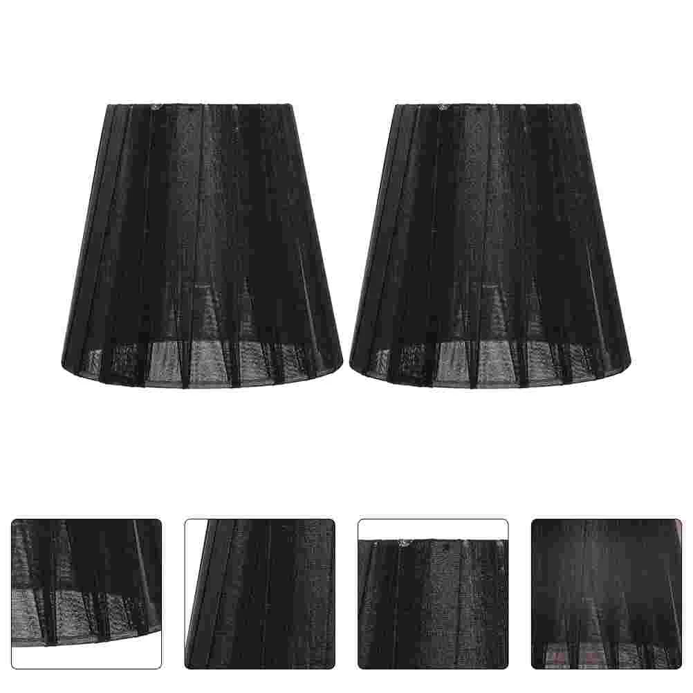 

2Pcs Translucent Gauze Light Shade Unique Light Cover Lamp Cover for Home