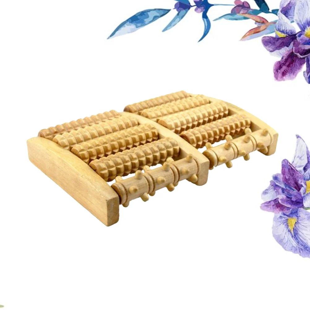 

Wood Dual Roller Plantar Fasciitis Heel Arch for Relaxation
