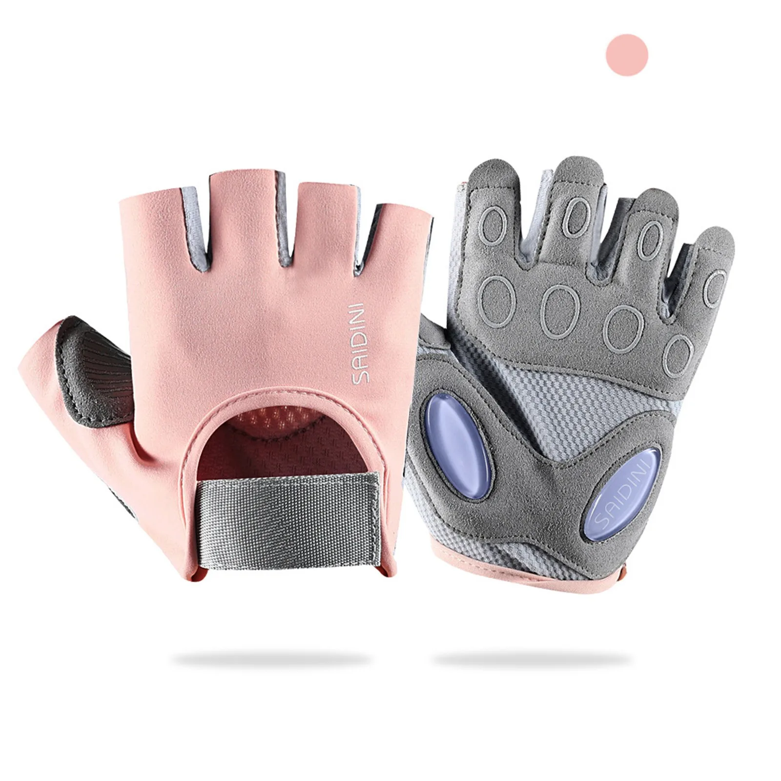 

Dumbbell Fitness Gloves For Women Half Finger Breathable Cycling Workout Yo-ga Bike Gym Training Weight Lifting Sport Non Slip
