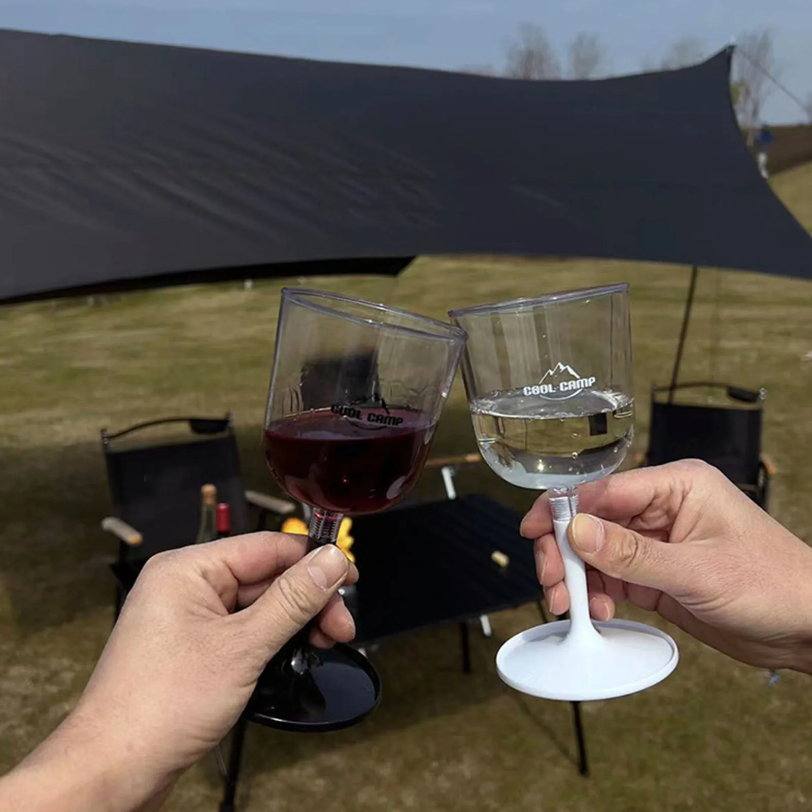 

1 шт., пластиковый складной бокал для пикника