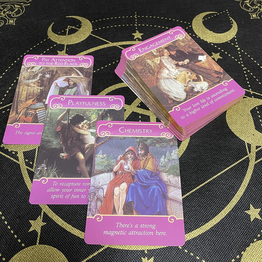 Золотые карты-Таро с изображением золота колода альбома предсказаний для